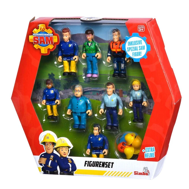 SIMBA TOYs Feuerwehrmann Sam - Figurenset 4 SIMBA TOYs Feuerwehrmann Sam - Figurenset – Bild 2