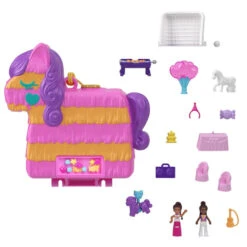 MATTEL Polly Pocket - Piñata-Party Schatulle -Spielzeug Aktionen Geschäft 247131 194735108657 Mattel Polly Pocket Pinata Fiesta 01
