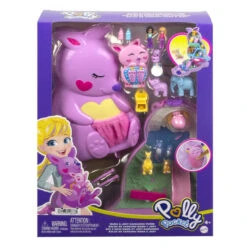 MATTEL Polly Pocket - Mama Und Joey Känguru Tasche -Spielzeug Aktionen Geschäft 247133 194735108664 Mattel Polly Pocket Kaenguru Schatulle 06