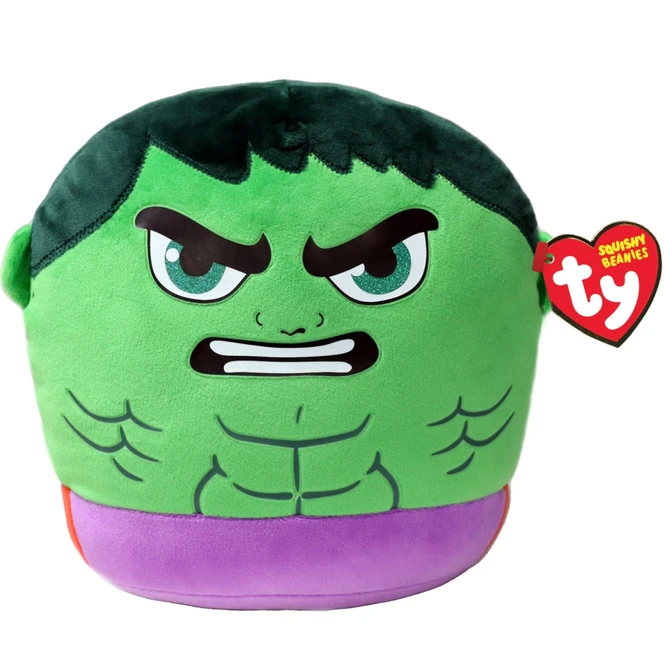 Marvel - Ty Squishy Beanies - Plüsch Kissen Hulk - Ca. 31 Cm 3 Marvel - Ty Squishy Beanies - Plüsch Kissen Hulk - Ca. 31 Cm