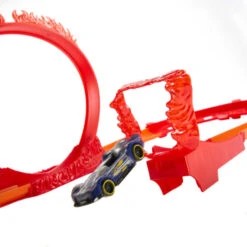 MATTEL Hot Wheels - Track Builder Flame Stunt Pack -Spielzeug Aktionen Geschäft 248704 194735123872 Mattel Track Builder Stunt Pack 08
