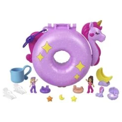 MATTEL Polly Pocket - Einhorn Poolparty Schatulle -Spielzeug Aktionen Geschäft 249598 194735109449 Mattel Polly Poolparty 460
