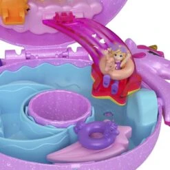MATTEL Polly Pocket - Einhorn Poolparty Schatulle -Spielzeug Aktionen Geschäft 249598 194735109449 Mattel Polly Poolparty 461