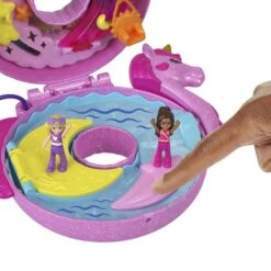 MATTEL Polly Pocket - Einhorn Poolparty Schatulle -Spielzeug Aktionen Geschäft 249598 194735109449 Mattel Polly Poolparty 462