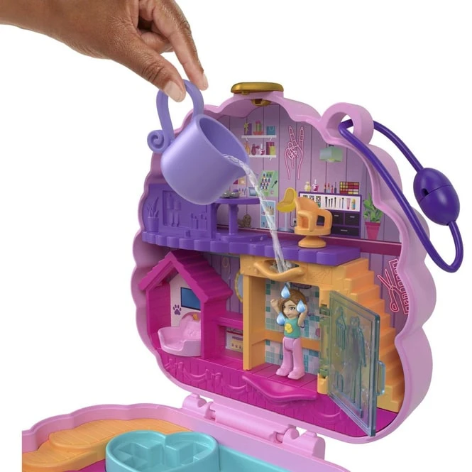 MATTEL Polly Pocket - Stylischer Pudel - Schatulle 3 MATTEL Polly Pocket - Stylischer Pudel - Schatulle