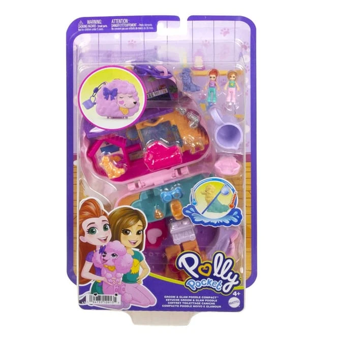 MATTEL Polly Pocket - Stylischer Pudel - Schatulle 7 MATTEL Polly Pocket - Stylischer Pudel - Schatulle – Bild 5