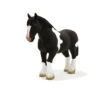 Besttoy Farmland - Clydesdale Pferd Schwarz-weiß - Spielfigur 387085 -Spielzeug Aktionen Geschäft 387085 clydesdale horse black and white 1