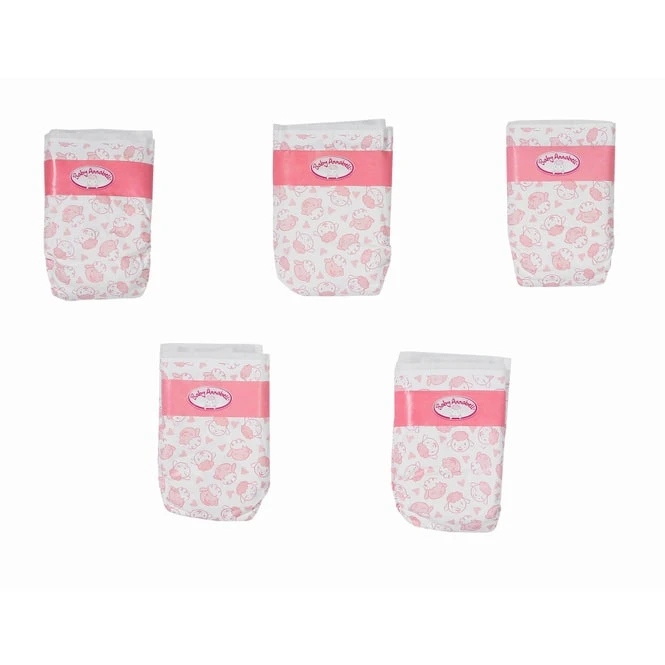 Zapf Creation Baby Annabell - Windeln - 5 Stück 4 Zapf Creation Baby Annabell - Windeln - 5 Stück – Bild 2