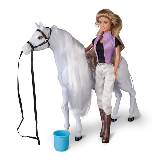 Besttoy - Modepuppe Mit Pferd 4 Besttoy - Modepuppe Mit Pferd – Bild 2