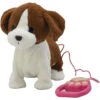 Besttoy - Plüschhund Mit Funktion - Braun 1 Besttoy - Plüschhund Mit Funktion - Braun -Spielzeug Aktionen Geschäft 4016096362096 pluesch hund leine rosa 01