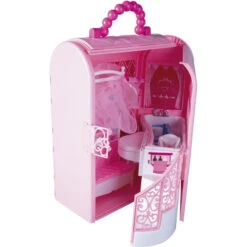 Besttoy - Schlafzimmer Und Bad Für Modepuppen - Tragbar -Spielzeug Aktionen Geschäft 4016096364403 2115053