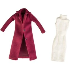 Besttoy - Kleid Und Mantel Für Modepuppen