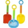 Sandspielzeug 3er Schaufel-Set -Spielzeug Aktionen Geschäft 4016096400910 sandschaufeln klein dreierset gelb 011