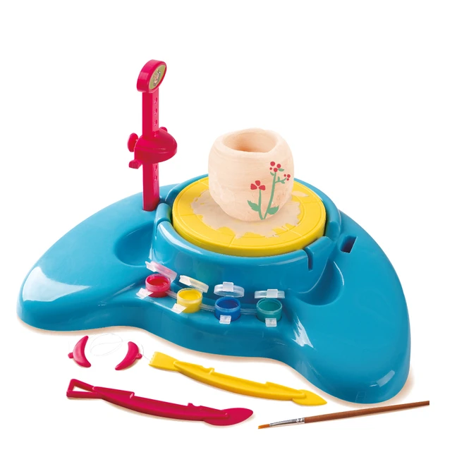 Besttoy - Töpferset Mit Lufttrocknendem Ton 4 Besttoy - Töpferset Mit Lufttrocknendem Ton – Bild 2