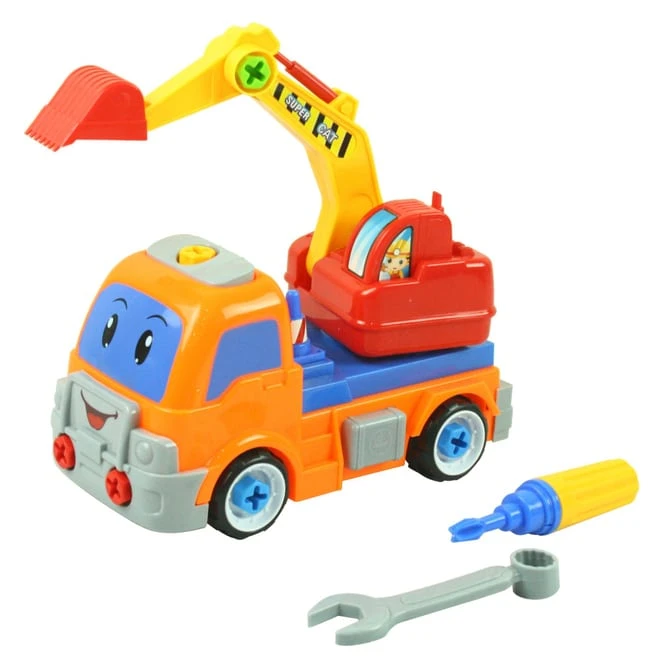 Besttoy - Super Truck Schaufelbagger - Ca. 25 Cm 3 Besttoy - Super Truck Schaufelbagger - Ca. 25 Cm
